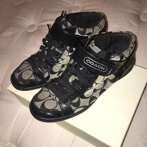 Coach high top sneakers